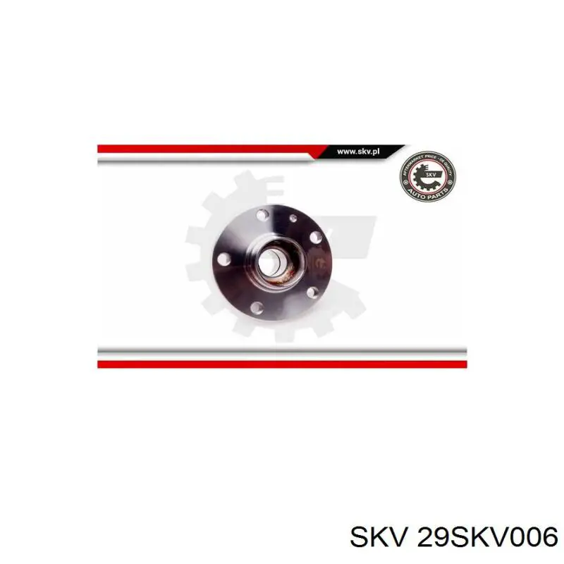 Маточини задніх коліс SKV 29SKV006 ціна, від 28.61 USD