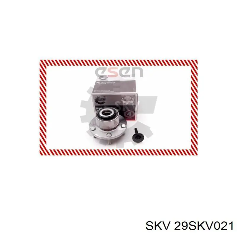 Маточина переднього колеса SKV 29SKV021
