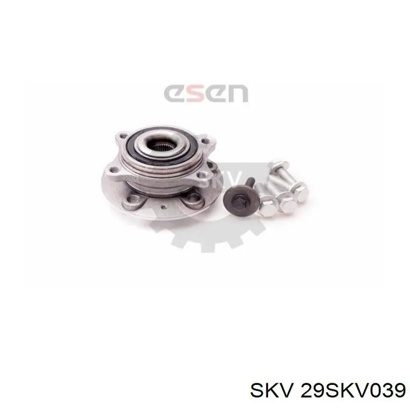Маточина колеса передня SKV 29SKV039 ціна, від 55.73 USD
