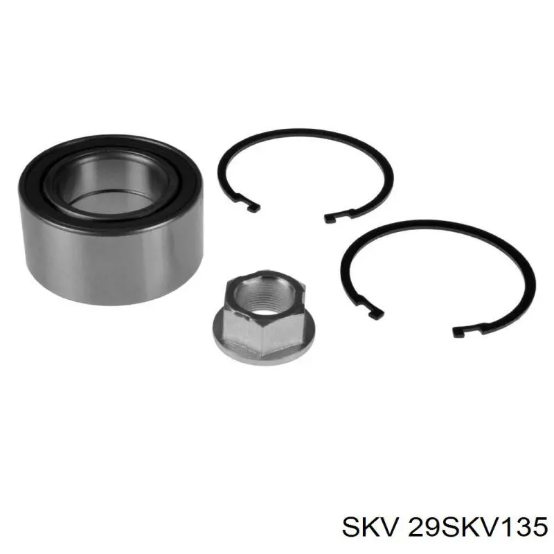 Маточина колеса передня SKV 29SKV135 ціна, від 17.86 USD