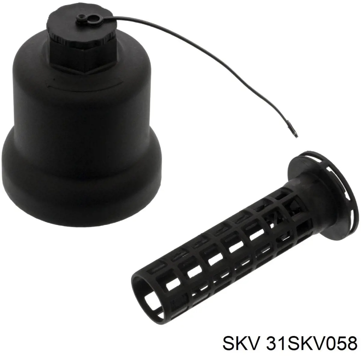 Кришка масляного фільтра SKV 31SKV058 ціна, від 10.33 USD