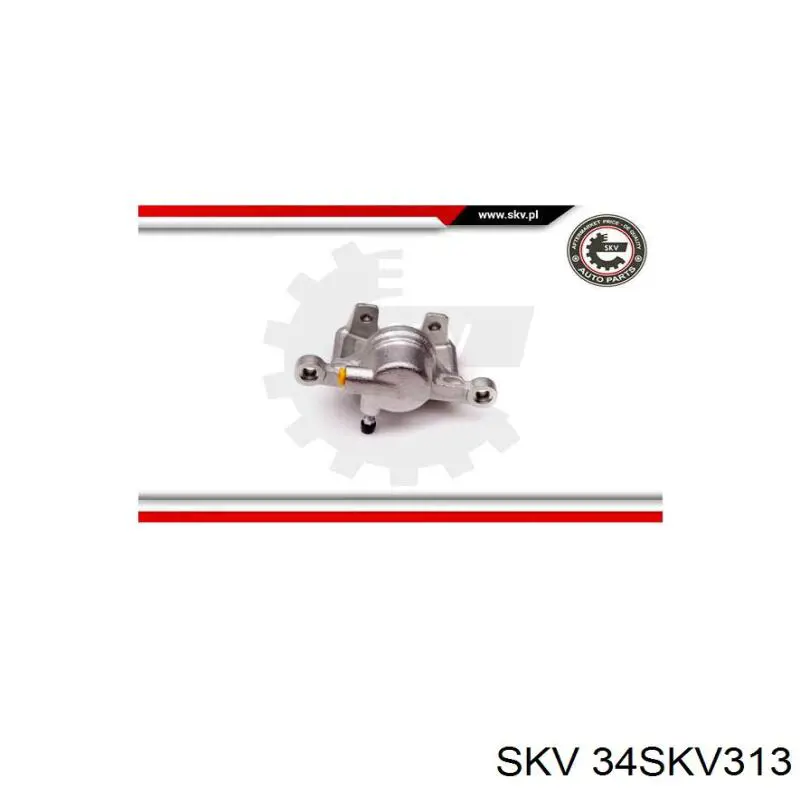 Задній гальмівний супорт лівий SKV 34SKV313