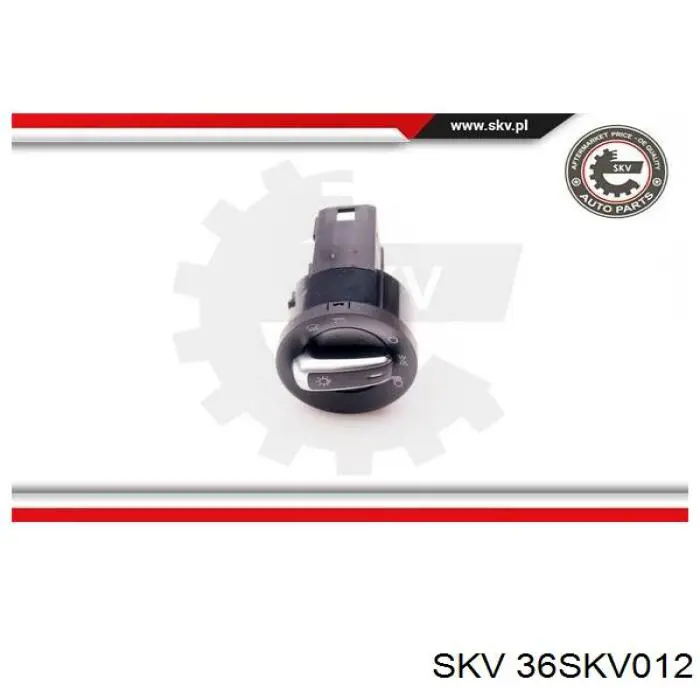 Перемикачі електричні (перемикач світла центральний) SKV 36SKV012