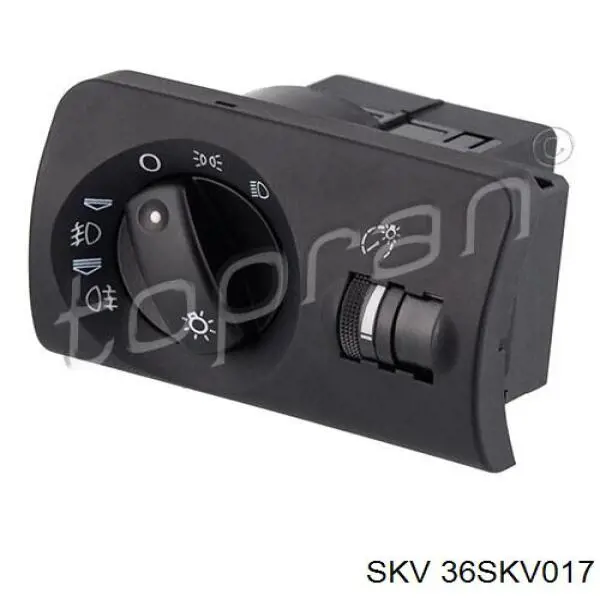 Купити 36SKV017 SKV Перемикач світла фар, на "торпеді"