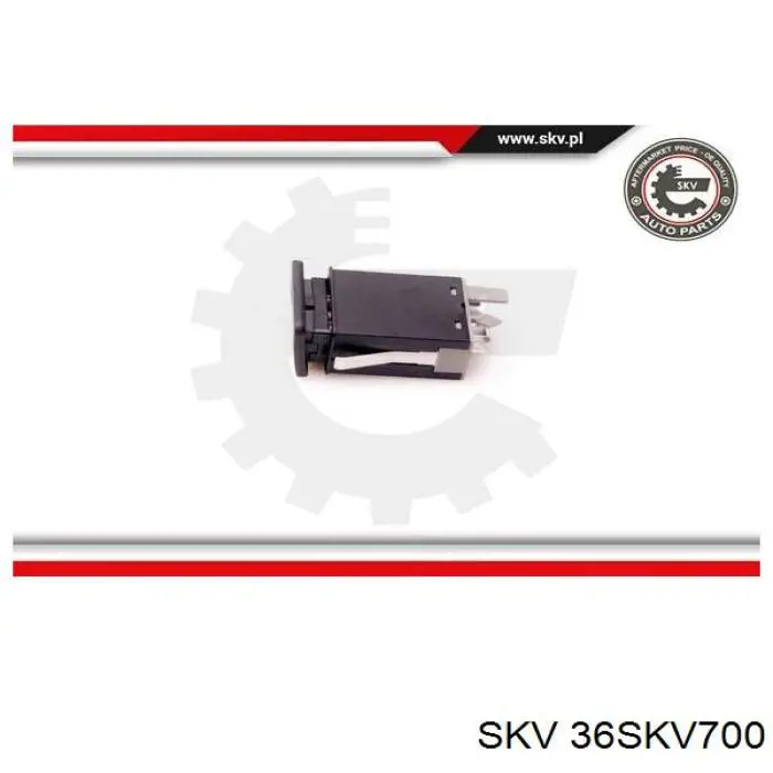 36SKV700 SKV кнопка включення аварійного сигналу