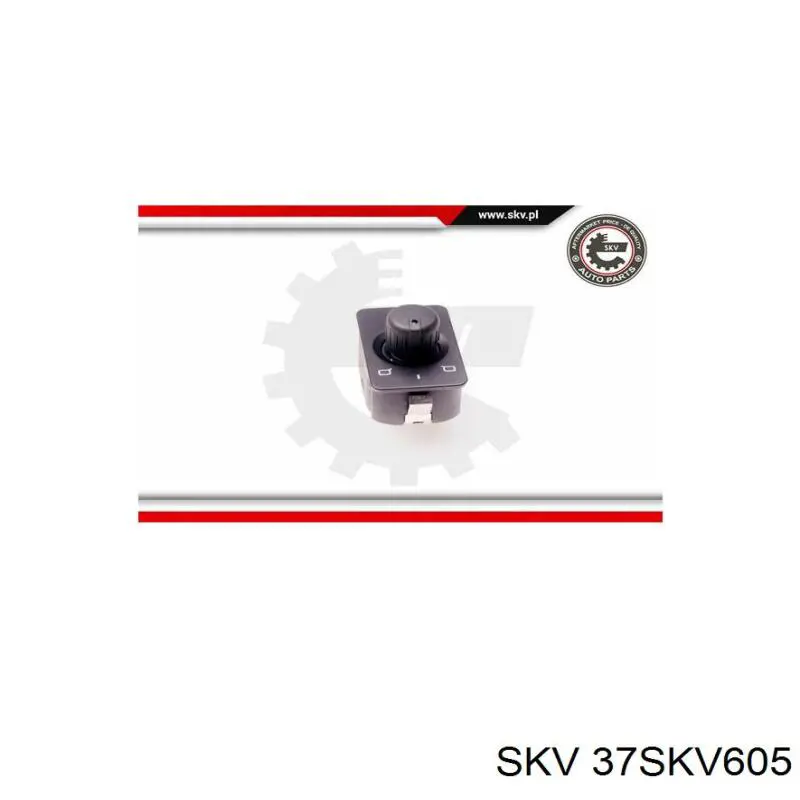 Блок керування дзеркалами заднього виду 37SKV605 SKV