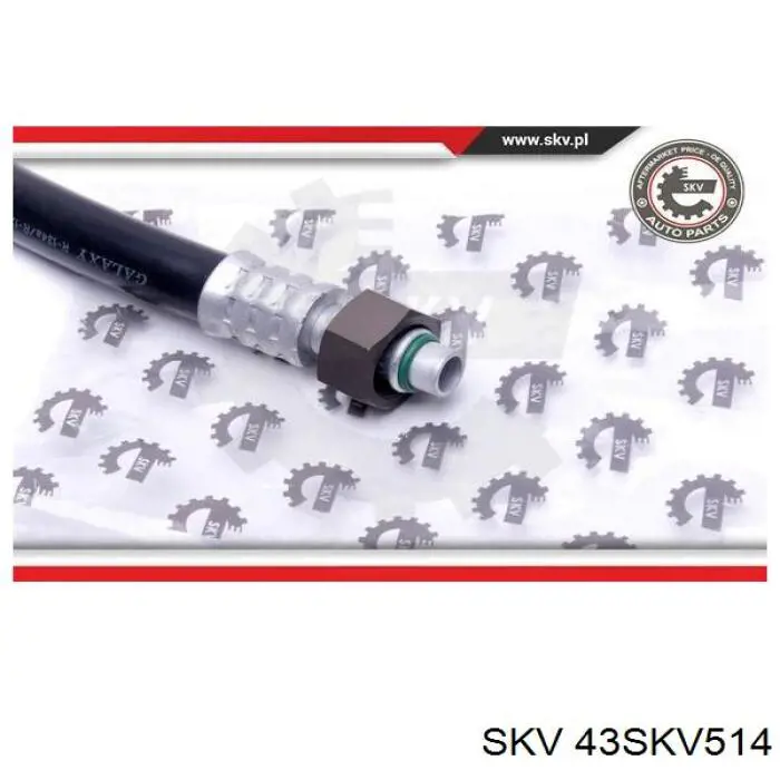 43SKV514 SKV шланг кондиціонера, від компресора до радіатора