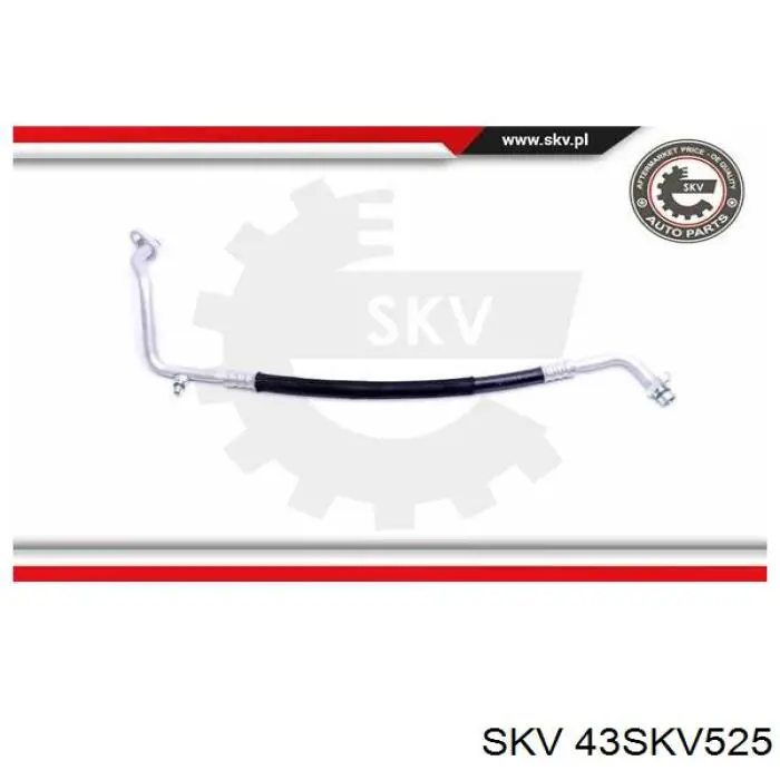 Купити 8200538700 Renault (RVI) Шланг кондиціонера, від компресора до радіатора