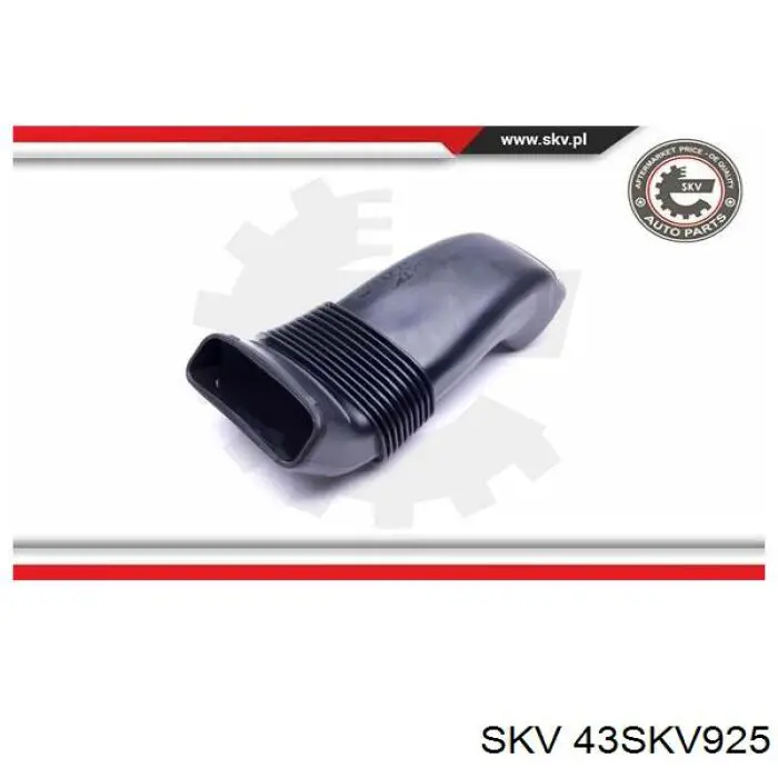 Купити 43SKV925 SKV Патрубок повітряний, вхід повітряного фільтра