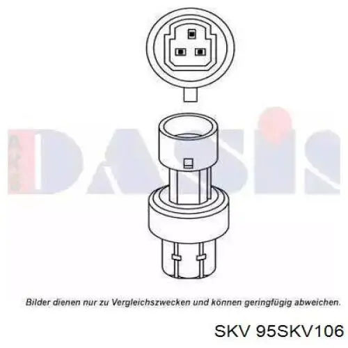 Датчик тиску кондиціонера 95SKV106 SKV