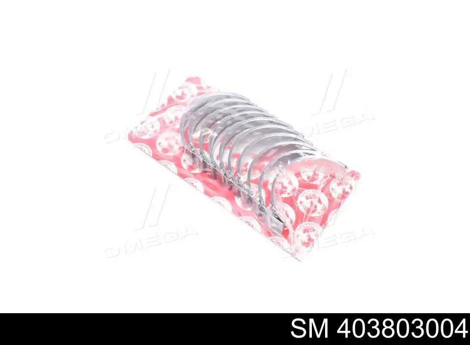 Купити 403803004 SM Вкладиші колінвала, корінні, комплект, стандарт (STD)