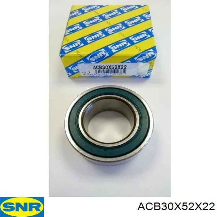 Підшипник муфти компресора кондиціонера SNR ACB30X52X22 ціна, від 15.90 USD