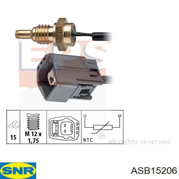 Купити FT80553 Fast Датчик АБС (ABS) задній
