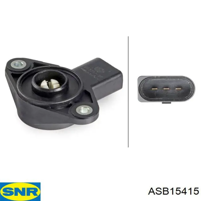 ASB15415 SNR Датчик АБС (ABC) передній, правий