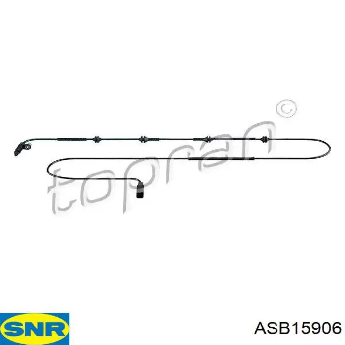 Купити ASB15906 SNR Датчик АБС (ABS) задній