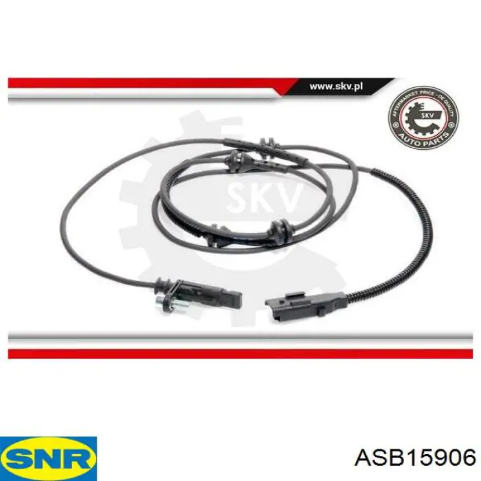 Датчик АБС (ABS) задній SNR ASB15906 ціна, від 22.80 USD