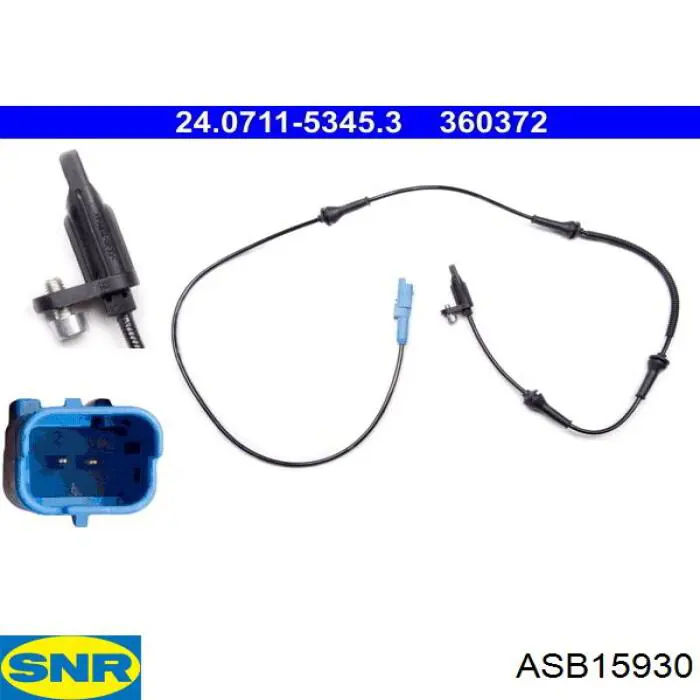 Купити 102264 Febi Датчик АБС (ABS) задній