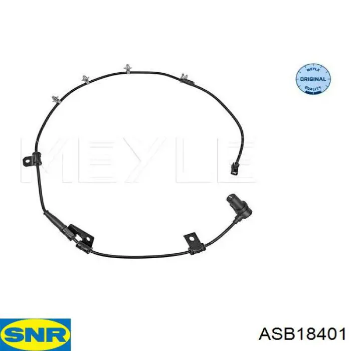 Датчик АБС (ABS) передній, правий ASB18401 SNR