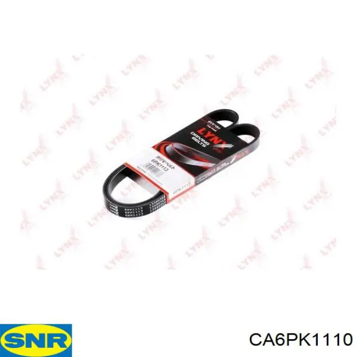 Клиновий ремінь SNR CA6PK1110 ціна, від 11.55 USD