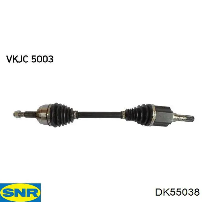 Привід передній лівий SNR DK55038 ціна, від 106.55 USD