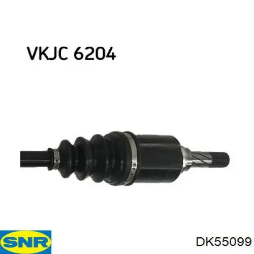 DK55099 SNR піввісь (привід передня, ліва)