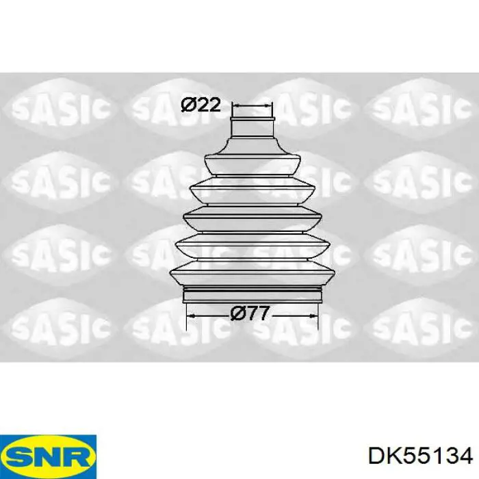 DK55134 SNR Привід лівий