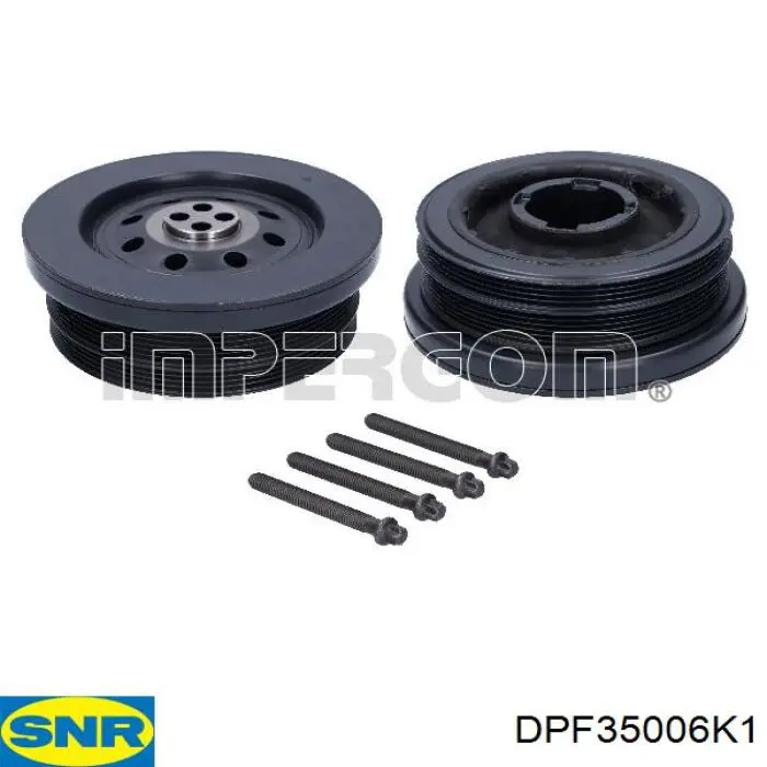 Шків колінвала (демпфер ) SNR DPF35006K1 ціна, від 238.63 USD
