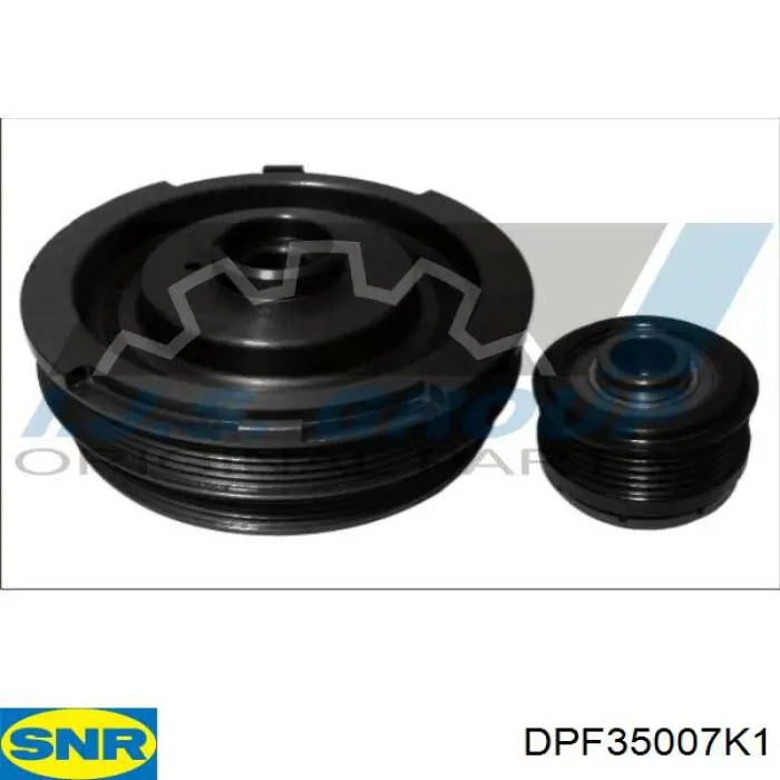 Шків колінвала (демпфер ) SNR DPF35007K1 ціна, від 105.21 USD