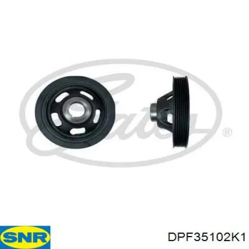 DPF35102K1 SNR Демпфер колінвалу