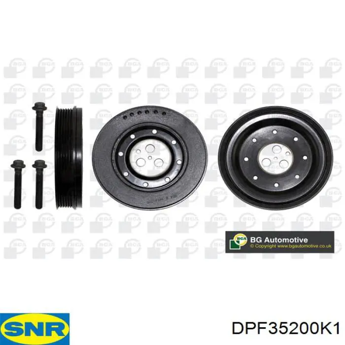 Шків колінвала (демпфер ) SNR DPF35200K1 ціна, від 66.71 USD