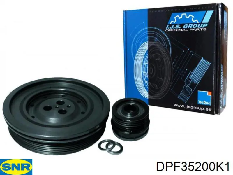 Купити DPF35200K1 SNR Шків колінчастого вала