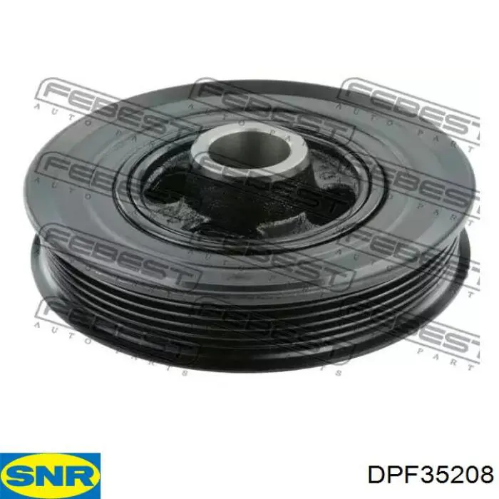 Шків колінвала (демпфер ) SNR DPF35208 ціна, від 44.51 USD
