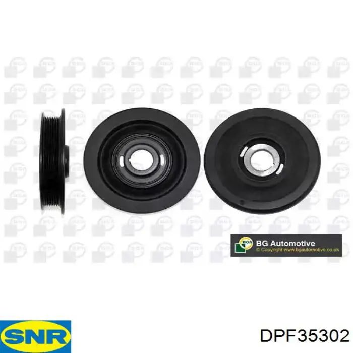 Шків колінвала (демпфер ) SNR DPF35302K1 ціна, від 31.16 USD