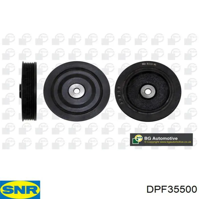 Купити DPF35500 SNR Шків колінчастого вала