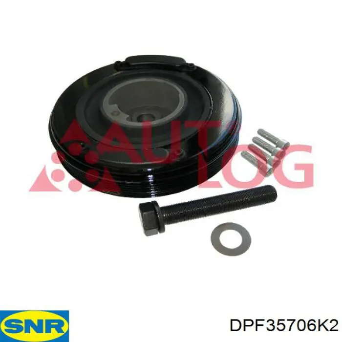 Шків колінвала (демпфер ) SNR DPF35706K2 ціна, від 122.76 USD