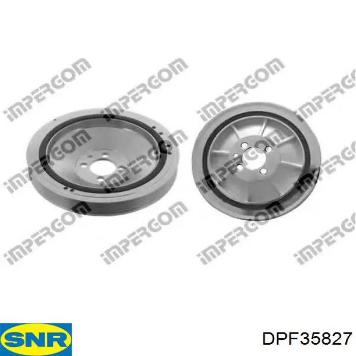 DPF35827 SNR Демпфер колінвалу