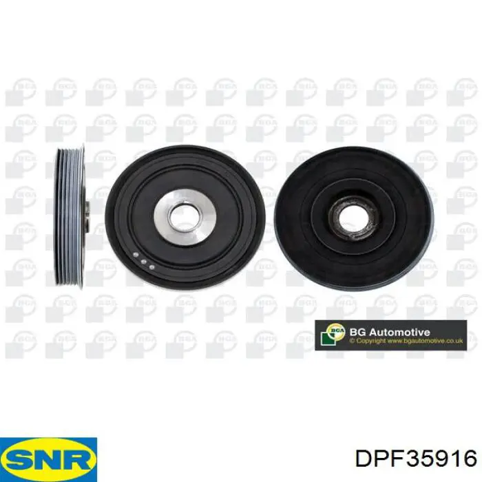 Купити DPF35916 SNR Шків колінчастого вала