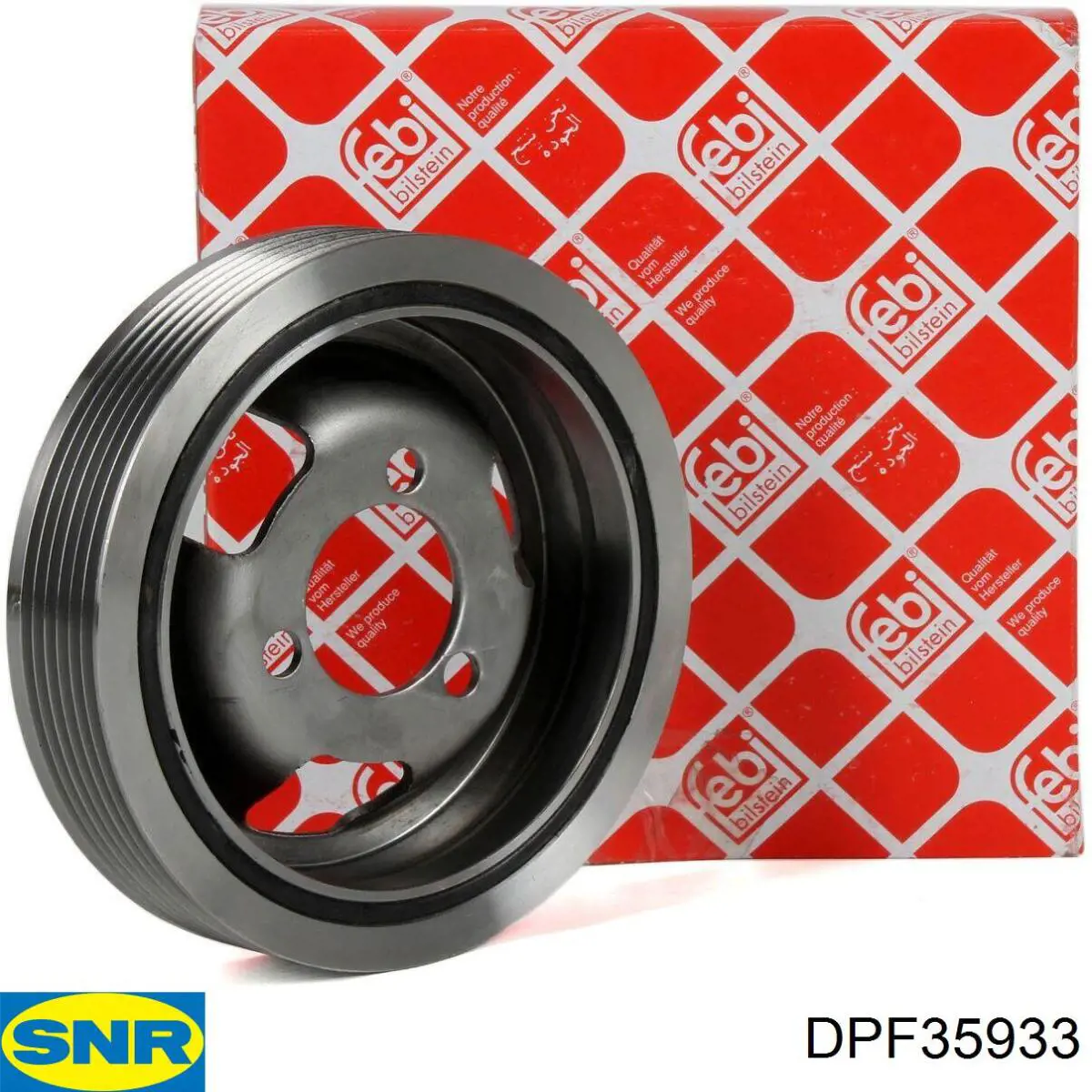 Купити DPF35933 SNR Шків колінчастого вала