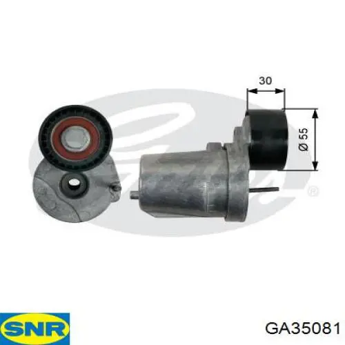 GA35081 SNR натягувач приводного ременя