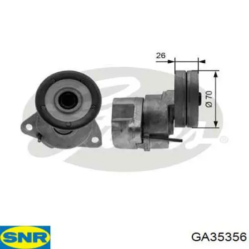 Натягувач приводного ременя SNR GA35356 ціна, від 38.87 USD