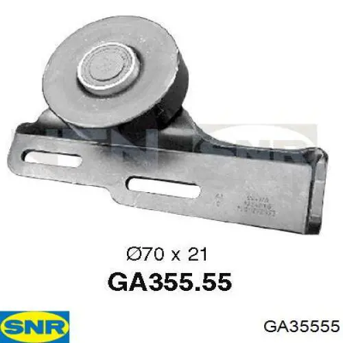 GA35555 SNR ролик натягувача приводного ременя