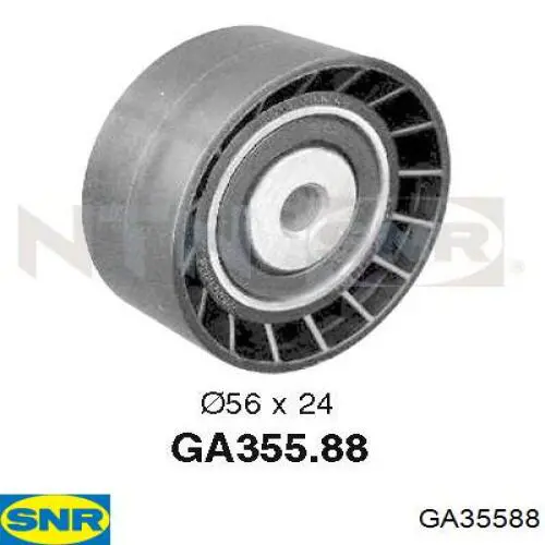 GA35588 SNR ролик натягувача приводного ременя
