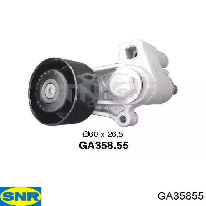 Натягувач приводного ременя SNR GA35855 ціна, від 47.28 USD