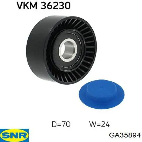 Натяжний ролик SNR GA35894 ціна, від 11.58 USD