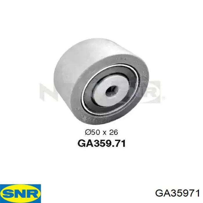 Ролик приводного ременя, паразитний SNR GA35971 ціна, від 16.70 USD