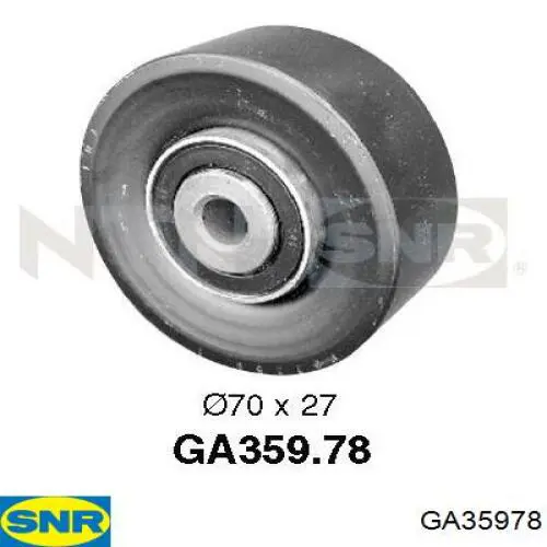Натяжний ролик GA35978 SNR
