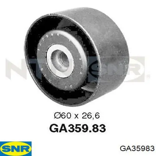 GA35983 SNR ролик натягувача приводного ременя