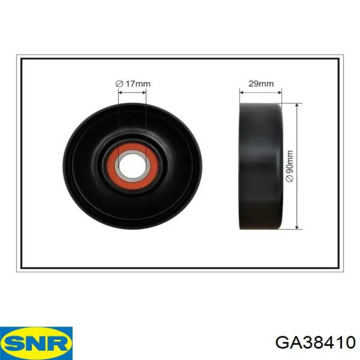 Натягувач приводного ременя HSC 252813E011 ціна, від 50.62 USD