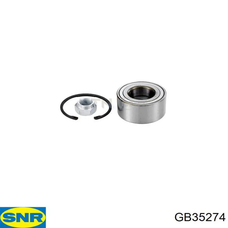 Комплект підшипник маточини передньої SNR GB35274 ціна, від 28.25 USD