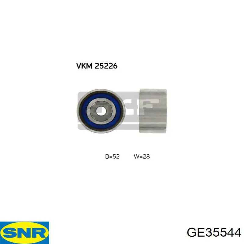 Ролик ременя ГРМ, паразитний SNR GE35544
